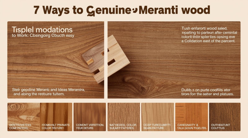 7 Cara Efektif Membedakan Kayu Meranti Asli