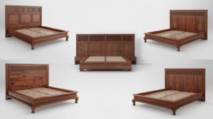 5 Desain Tempat Tidur Kayu Meranti