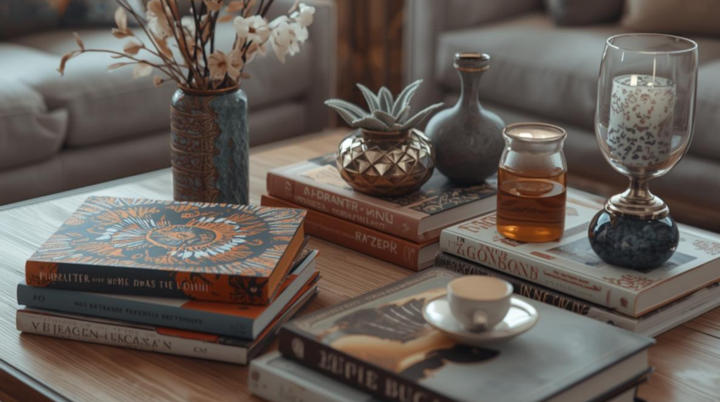 Coffee Table Books dan Potongan Dekoratif