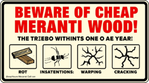 Hati-Hati Kayu Meranti Murah! 4 Dampak Buruk dalam 1 Tahun