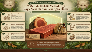 7 Metode Efektif Melindungi Kayu Meranti dari Serangan Hama