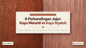 8 Perbandingan Jujur Kayu Meranti vs Kayu Nyatoh